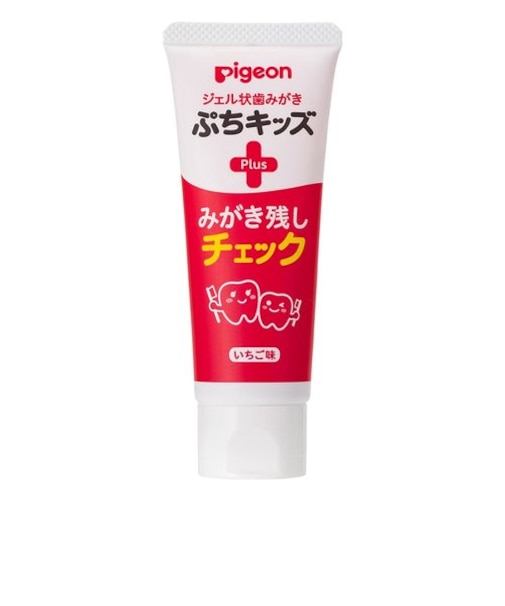ジェル状歯みがき ぷちキッズ みがき残しチェック PLUS