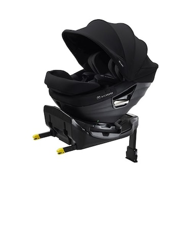 〇[ISOFIX取付×回転式]クルットスライド　ウィ スムースブラック 2024年モデル チャイルドシート