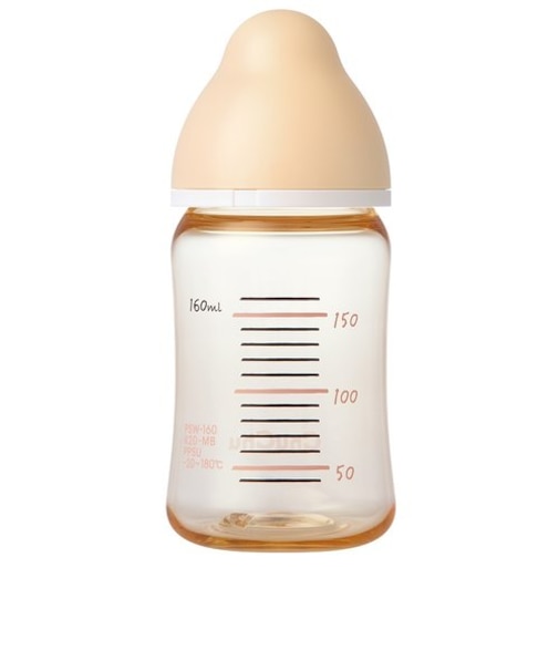 マルチフィット 広口タイプ プラスチック製 ほ乳瓶 160ml