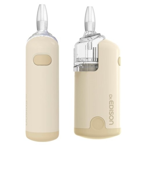 [アカチャンホンポ先行発売]Drエジソン 電動 鼻水 吸引器 ハンディ アイボリー