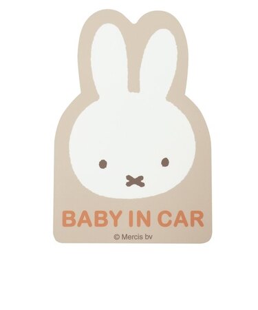 マグネットカーサイン　ミッフィー　BABY　FS