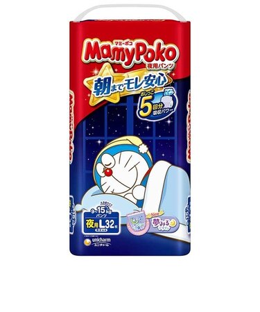 [パンツ]マミーポコ 夜用パンツ Lサイズ 32枚
