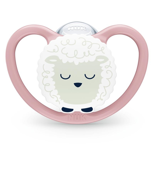 おしゃぶりスペースナイト 0-6ヵ月 ひつじ