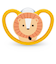 おしゃぶりスペース 6-18ヵ月 ライオン