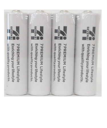 セブンプレミアム アルカリ乾電池単4×4個パック