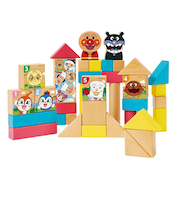 アンパンマン 天才脳筒入りつみ木