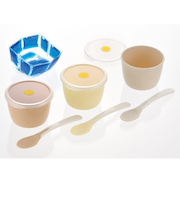 TLI(トライ) 離乳食スタートカップセット 保冷剤・スプーン付