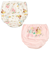 [キッズ]ショーツ2枚組　プリンセス　ピンク