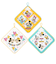 ループ付きタオル 3枚組 プリモ　ミッキーフレンズ 27×27cm