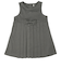 [キッズ]ワンピース　プリーツ無地　チャコールグレー