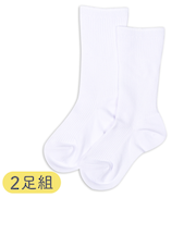 [キッズ]セブンプレミアムスクールソックスクルー丈2足組　ホワイト