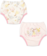 4層トレーニングパンツ2枚組　プリンセス　ピンク