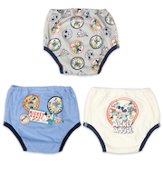 3層トレーニングパンツ3枚組　ディズニー　ブルー