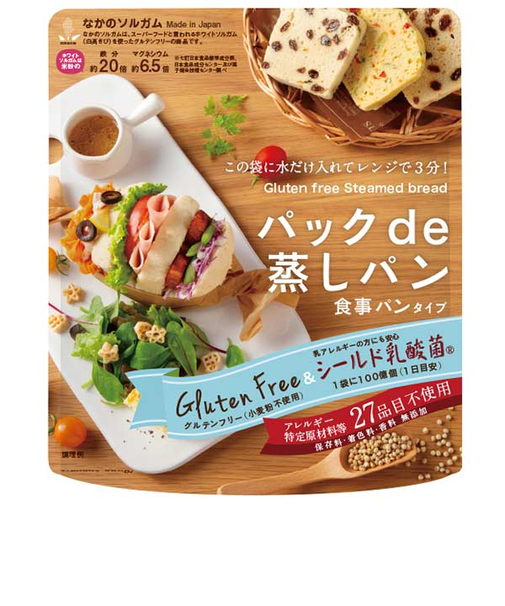 ◎パックde 蒸しパン 食事パンタイプ