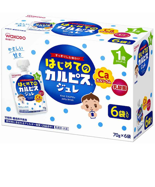 ◎はじめてのカルピス ジュレ 6袋入り