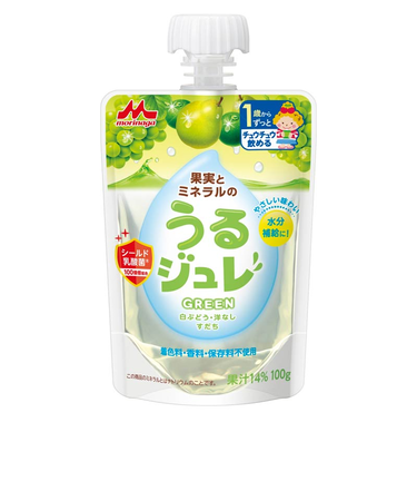◎うるジュレ GREEN 白ぶどう・洋なし・すだち