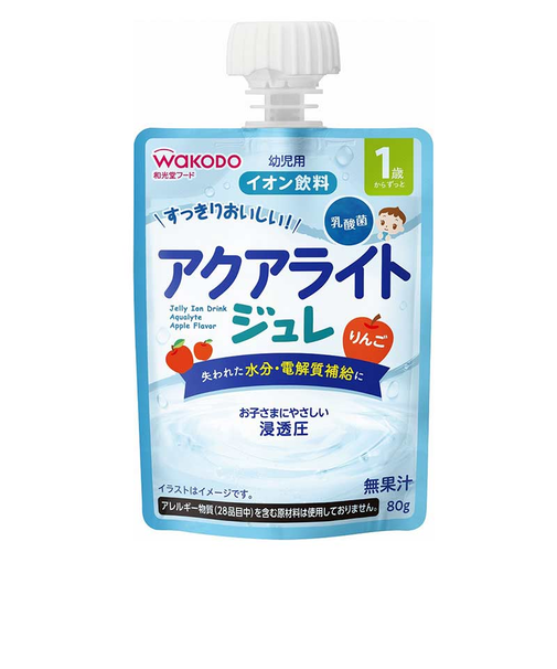 ◎1歳からのMYジュレ ドリンク アクアライトりんご