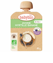 ◎babybio オーガニック ベビーオートミール ブルーベリー・バナナ