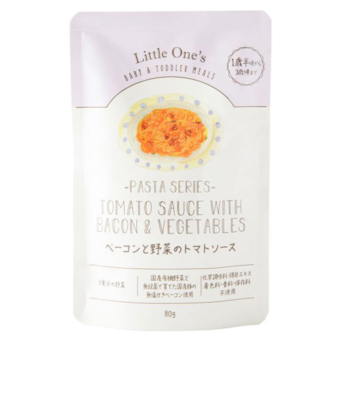 ◎ベーコンと野菜のトマトソース