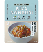 ◎こども彩り野菜の肉みそあんかけ100g