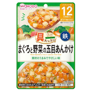 ◎具たっぷりグーグーキッチン まぐろと野菜の五目あんかけ 離乳食
