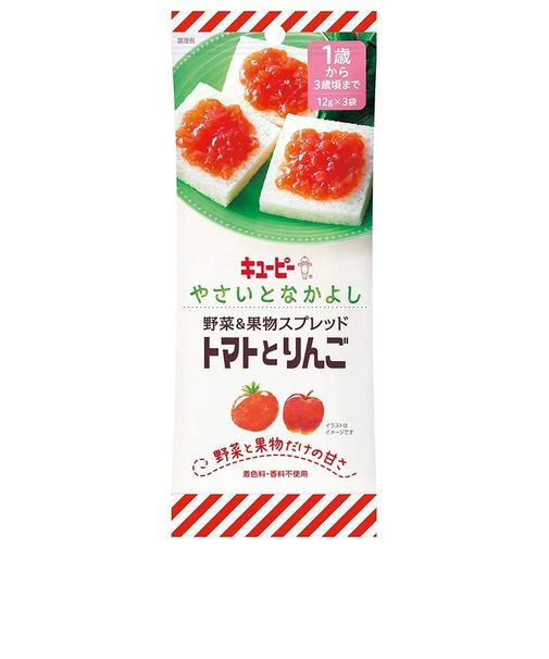◎やさいとなかよし 野菜＆果物スプレッド トマトとりんご 離乳食