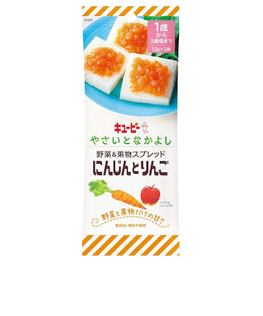 ◎やさいとなかよし 野菜＆果物スプレッド にんじんとりんご 離乳食