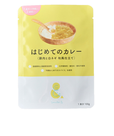 ◎はじめてのカレー 豚肉と白ネギ和風仕立て 100g 離乳食