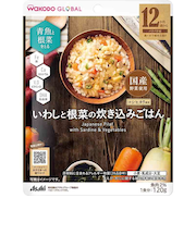 ◎WAKODO GLOBAL いわしと根菜の炊き込みごはん 離乳食