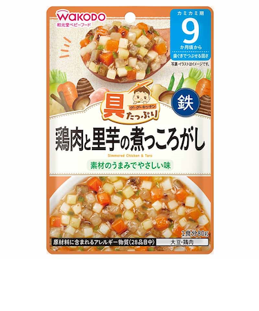 ◎具たっぷりグーグーキッチン 鶏肉と里芋の煮っころがし 離乳食