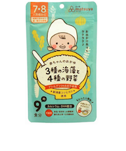 ◎赤ちゃんのおかゆ 3種の海藻と4種の野菜 離乳食