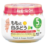 ◎ももと白ぶどう 離乳食