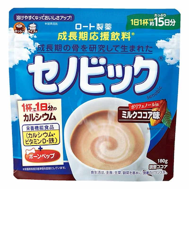 ◎成長期応援飲料 セノビック ミルクココア味 180g