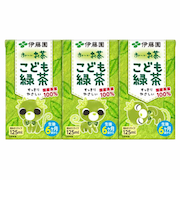 ◎伊藤園 お～いお茶こども緑茶 125ml×3個