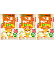 ◎伊藤園 充実やさい おいしいりんご味 100ml 3個パック