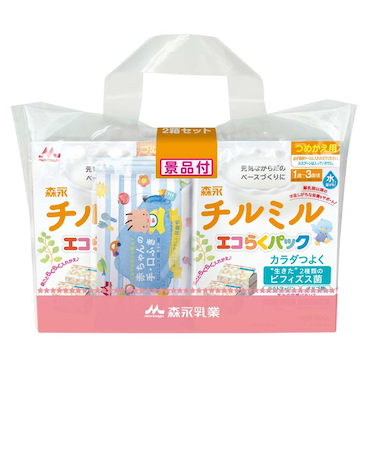 ◎チルミル エコらくパック つめかえ 800g 2箱セット