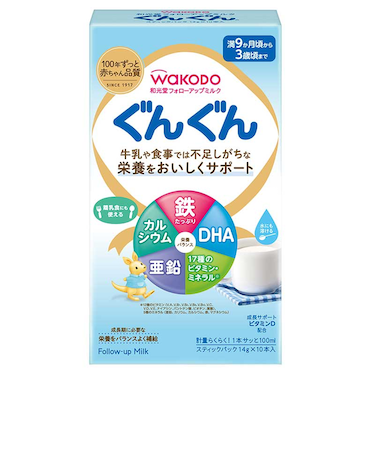◎フォローアップミルク ぐんぐん スティックパック 14g×10本