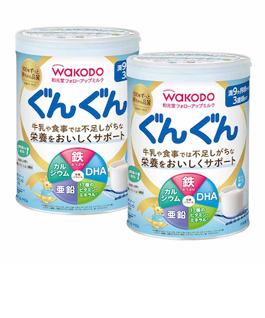 ◎フォローアップミルク ぐんぐん 830g×2缶パック