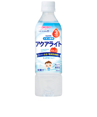 ◎ベビーのじかん アクアライトりんご 500ml 1本