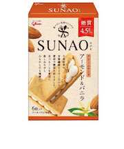 ◎SUNAO クリームサンド アーモンド＆バニラ 6枚入り