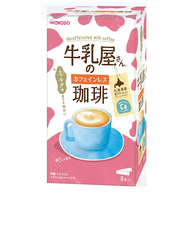 ◎牛乳屋さんのカフェインレス 珈琲 11g×8本