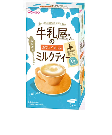 ◎牛乳屋さんのカフェインレス ミルクティー 12ｇ×8本
