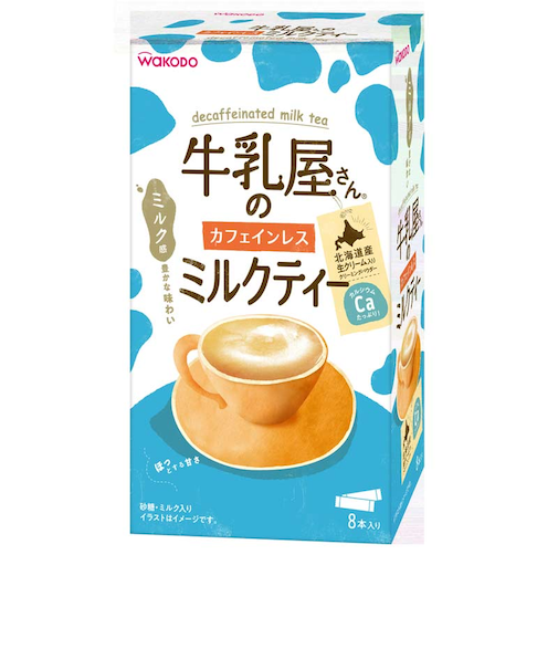 ◎牛乳屋さんのカフェインレス ミルクティー 12ｇ×8本