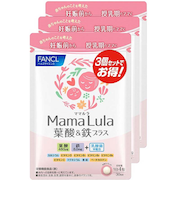 ◎Mama Lula 葉酸＆鉄プラス 90日分
