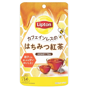 ◎リプトン カフェインレスのはちみつ紅茶 ティーバッグ 14袋