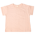 [キッズ]いつものTシャツ　半袖　天竺素材　ピンク