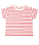 [キッズ]いつものTシャツ　半袖　天竺素材　レッド