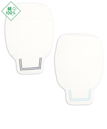 汗とりパッド2枚入　セーラー　オフホワイト