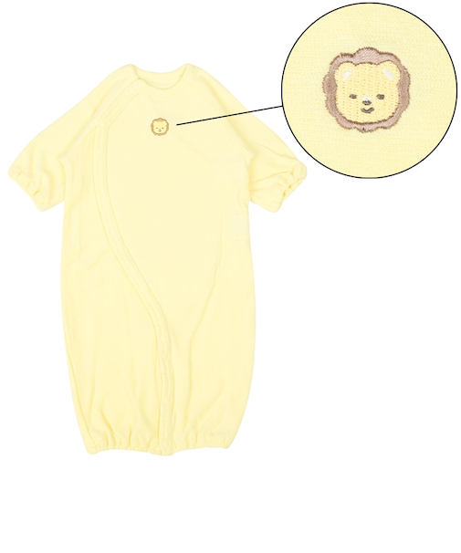 ドレスオールフィットタイプ　長袖　パイル クリーム