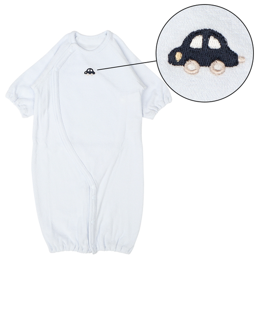 ドレスオールフィットタイプ 長袖 パイル サックス